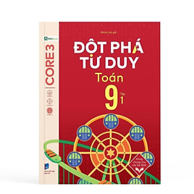 Sách - Đột Phá Tư Duy Toán 9 Tập 1 - Nhiều tác giả - NXB Dân Trí - WinBooks
