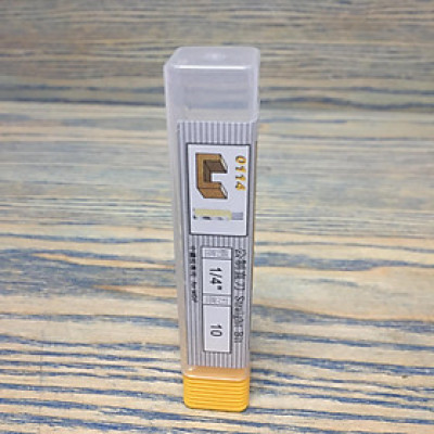 Mũi phay, mũi soi, mũi cắt thẳng 1/4"x10.0mm ARDEN - Giá 1 mũi