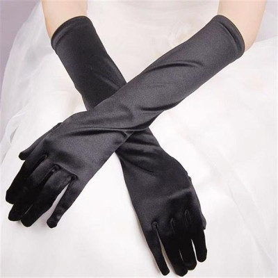 Găng tay phi bóng đen dài 37cm Giangpkc 8-2022