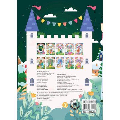 Sách - Lâu Đài Cổ Tích - Combo 10 Cuốn - Huy Hoàng Bookstore