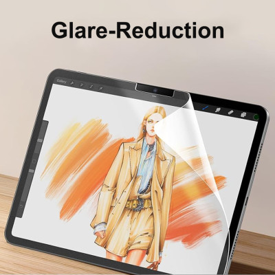 Dán Paper-Like (Matte Film) cho iPad Pro 11" M4/Pro 13" M4 2024/Air 6 11 M3/M2/Air 6 13" M3/M2 Zaki dành cho viết vẽ - Hàng Nhập Khẩu