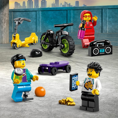 Đồ Chơi Lắp Ráp Công Viên Trượt Ván Lego City 60364 (454 chi tiết)