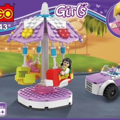 Mô Hình Công Viên Giải Trí COGO 4543 (268 Mảnh Ghép)