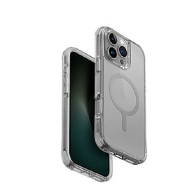 Ốp Lưng UNIQ Combat Cho iPhone 16 Pro/ 16 Pro Max Hệ Thống Bảo Vệ 3 Lớp Toàn Diện Tương Thích Với Sạc Không Dây MagClick Hàng Chính Hãng