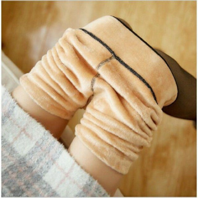 Quần tất 3D lót lông siêu dày ấm