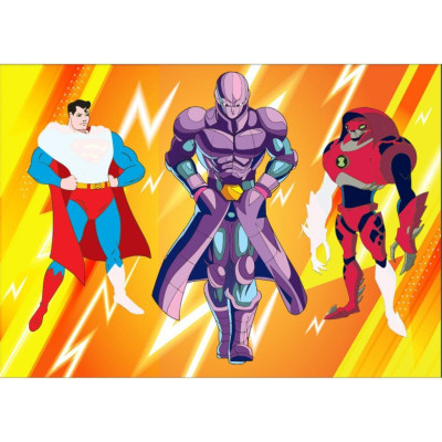 Sách - Super Heroes Siêu Anh Hùng - Dán Hình Sticker Trong Suốt - Tập 3 - Rèn Luyện IQ EQ CQ - Việt Thư
