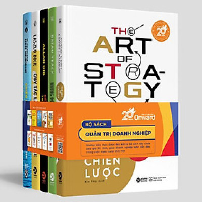 Bộ Sách Quản Trị Doanh Nghiệp - Kỷ Niệm 20 Năm Onward (Bộ 5 Cuốn)