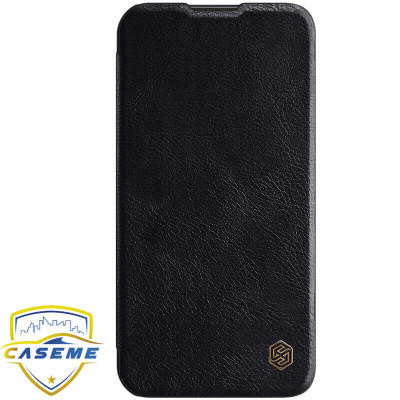 Bao da dành cho iPhone 13 Pro Max hàng chính hãng Nillkin QIN có nắp trượt bảo vệ camera