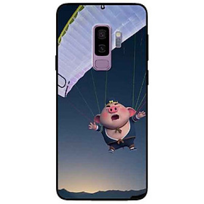 Ốp lưng in cho Samsung S9 Plus Mẫu Heo Bay