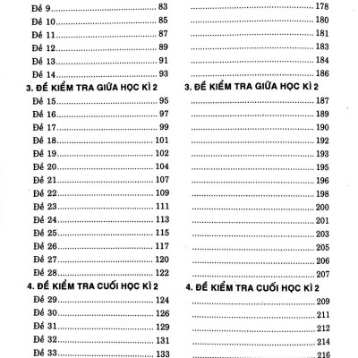 Đề Kiểm Tra Định Kì Tiếng Việt Và Toán 3 (Theo Chương Trình Giáo Dục Phổ Thông Mới - Dùng Chung Cho Các Bộ SGK Hiện Hành)
