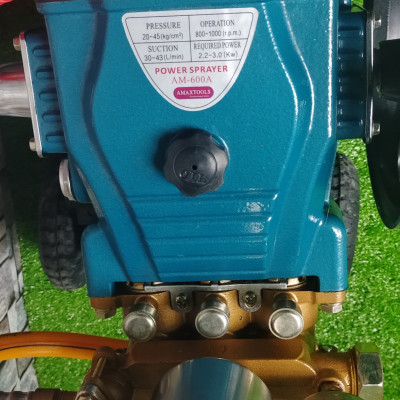 BỘ MÁY XỊT RỬA XE KÉO DÂY CUDROA AMAXGOLD AM600A (3KW) - HÀNG CHÍNH HÃNG
