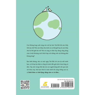 Sách - Bình Thản Tĩnh Lặng, Dũng Cảm Cô Đơn - AZ Việt Nam