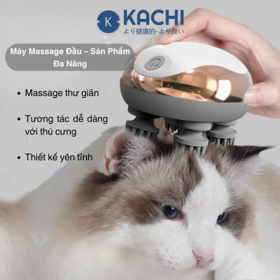 Máy Massage Đầu Không Dây Kachi MK399 - Hàng chính hãng