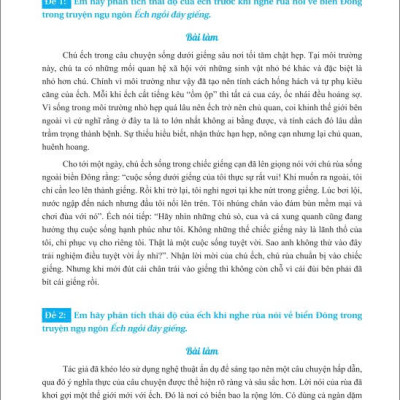 Sách - 100 Bài Làm Văn Hay Lớp 7 - ndbooks