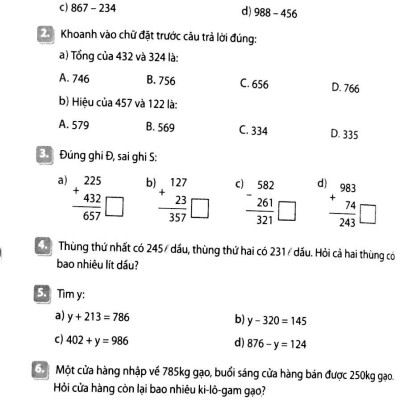 Rèn Kĩ Năng Học Tốt Toán 3 - Hỗ Trợ Phát Triển Năng Lực Giải Toán (Tái Bản)