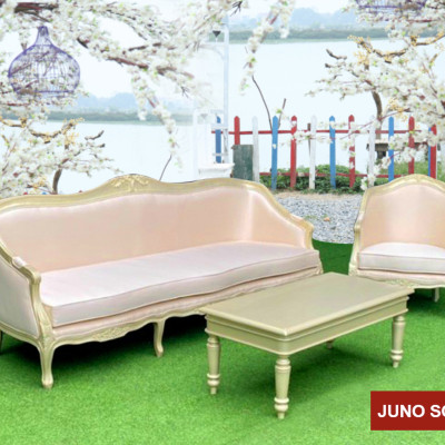 Bộ Sofa Đông Dương Cao Cấp Juno Sofa băng và 2 đơn
