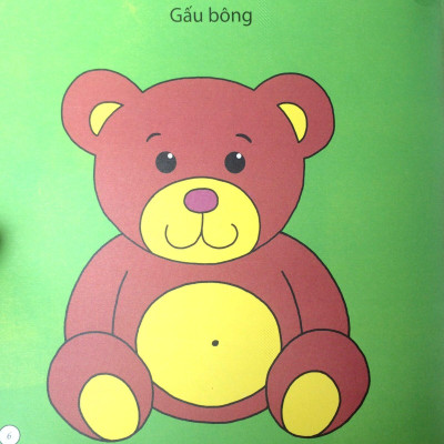 Bé Tô Màu - Đồ Chơi Đáng Yêu (Tái Bản 2018)