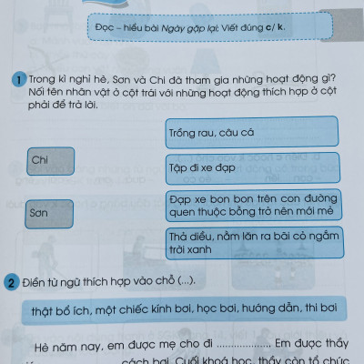 Sách - Vở bài tập - Thực hành Tiếng Việt lớp 3 tập 1+2 (Kết nối tri thức với cuộc sống)