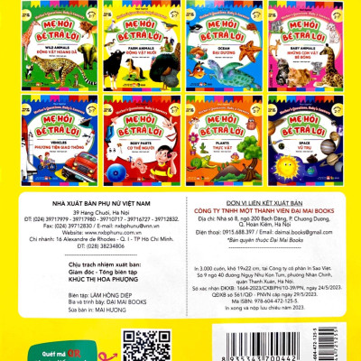 Mẹ Hỏi Bé Trả Lời - Song Ngữ Anh-Việt - Farm Animals - Động Vật Nuôi (Dành Cho Trẻ Từ 2-7 Tuổi)