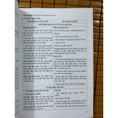 Sách - kế hoạch bài dạy ngữ văn 8 tập 1( kết nối tru thức)