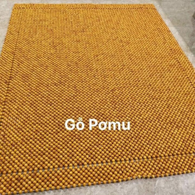 Chiếu Hạt Gỗ Pơ Mu kích thước 1,8mx2m - Chiếu gỗ Mian ( video , hình thật )