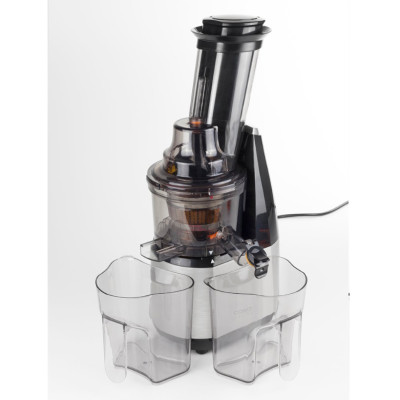 Máy Ép Chậm CASO SJW550 Tiêu Chuẩn Đức, Tự Vệ Sinh Làm Sạch, Đường Kính Ép Lớn 75mm, Ép Kiệt 99% Dung Tích 0.6L, Độ Bền Cao Gấp 5 Lần Công Suất 240W - Hàng Nhập Khẩu Đức