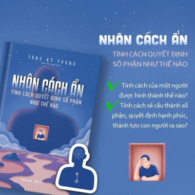 Sách Nhân Cách Ẩn – Tính Cách Quyết Định Số Phận Như Thế Nào  - Bản Quyền