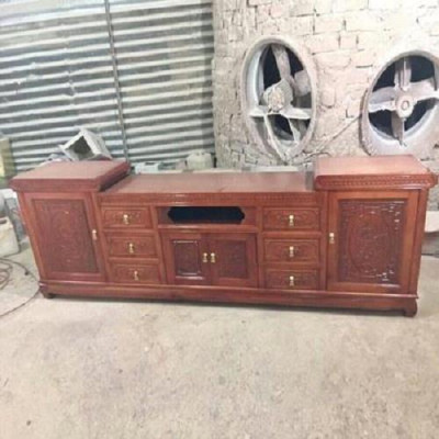 Kệ Tivi Gỗ Xoan Đào lõm giữa
