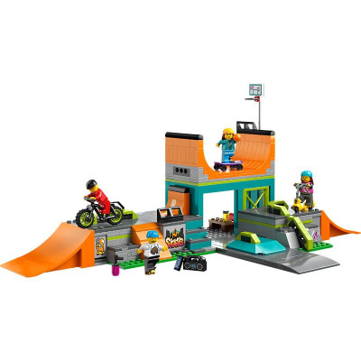 Đồ Chơi Lắp Ráp Công Viên Trượt Ván Lego City 60364 (454 chi tiết)