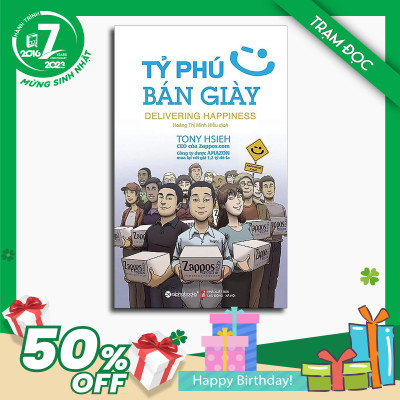 Trạm Đọc Official | Sách Tỷ Phú Bán Giày