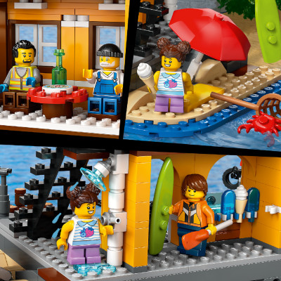 Đồ Chơi Lắp Ráp Hệ Thống Cảng Biển Và Tàu Chở Hàng LEGO CITY 60422 (1226 chi tiết)