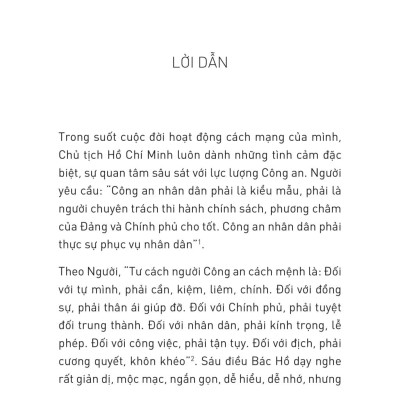 Sách - Di Sản Hồ Chí Minh - Bác Hồ Với Công An Nhân Dân Việt Nam