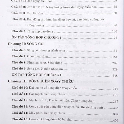 Chinh Phục Câu Hỏi Lý Thuyết Vật Lí Theo Chủ Đề - Quyển Thượng