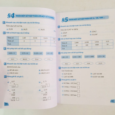 Sách – Bài Tập Trắc Nghiệm và Đề Tự Kiểm Tra Toán 5 (Bổ trợ kiến thức SGK)