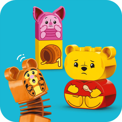 LEGO DUPLO 10457 Đồ Chơi Lắp Ráp Tiệc Sinh Nhật Gấu Pooh (22 chi tiết)