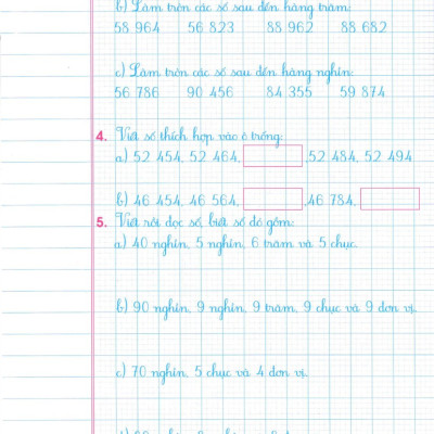 Vở Ô Li Bài Tập Toán Lớp 4 - Quyển 1 (Biên Soạn Theo Chương Trình SGK Chân Trời Sáng Tạo) _HA