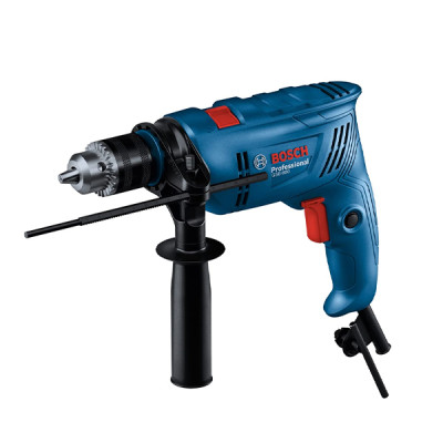 Máy khoan động lực kèm phụ kiện Bosch GSB 600 SET (BỘ SET VALY 100 MÓN PHỤ KIỆN) - Hàng chính hãng
