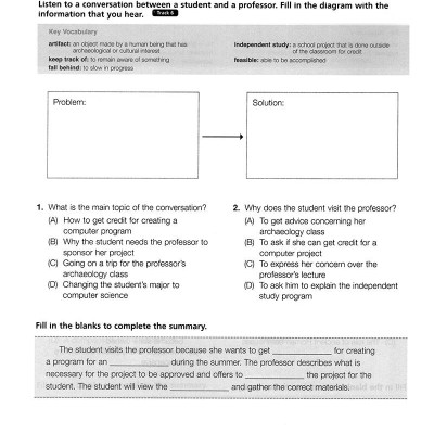 Mastering Skills For The Toefl Ibt - Listening