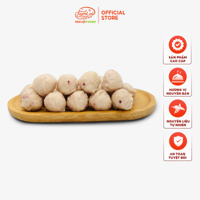 Mực viên Tâm Lợi, loại cao cấp - Hương vị tự nhiên - Đảm bảo sức khoẻ - Giao nhanh trong 3h - 500gr