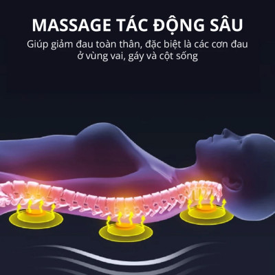 Nệm Massage toàn thân Bella Plus MK292