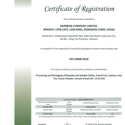 Combo 3 Hộp Cà Phê Sữa Hòa Tan 3in1 - LION Cafe - Thơm Ngon Đậm Vị ( 1 Hộp 20 que *18gram)