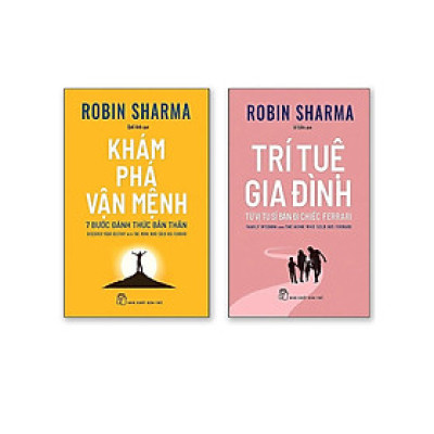 Combo Trí Tuệ Gia Đình - Từ Vị Tu Sĩ Bán Đi Chiếc Ferrari + Khám Phá Vận Mệnh - 7 Bước Đánh Thức Bản Thân (Bộ 2 Cuốn)_TRE	