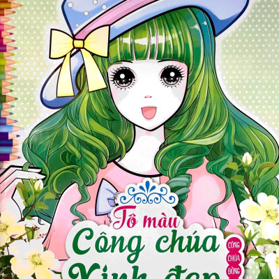 Bộ Sách Tô Màu Công Chúa Xinh Đẹp (Bộ 6 Cuốn) (Tái Bản 2024)