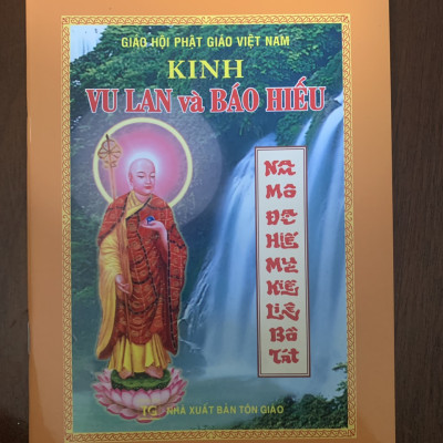 Kinh Vu Lan Báo Hiếu + Kinh A Di Đà nghĩa (combo 2 quyển)