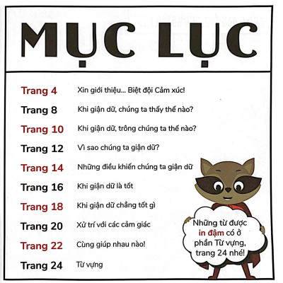 Biệt Đội Cảm Xúc - Chồn Giận Dữ