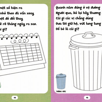 Bé Tập Tô Phát Triển Tư Duy - Câu Đố Về Đồ Vật