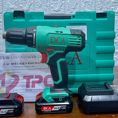 MÁY KHOAN DÙNG PIN 14.4V/2AH*2 DCA ADJZ18-10EM - HÀNG CHÍNH HÃNG