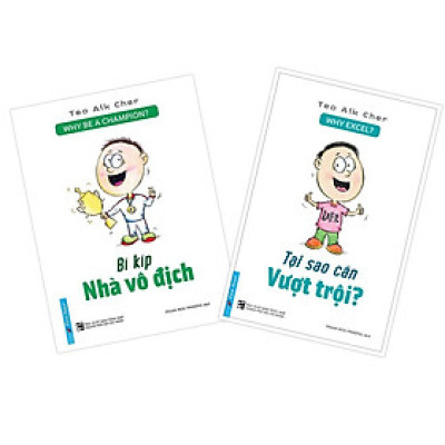Sách - Combo Tại sao cần vượt trội + Bí kíp nhà vô địch - FirstNews