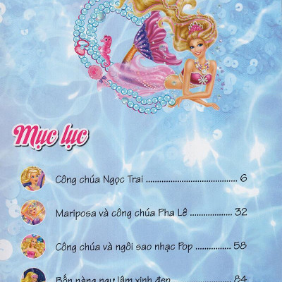 Combo 2 Cuốn Barbie Bồi Dưỡng Nhân Cách Bé Gái - Câu Chuyện Về Những Nàng Công Chúa