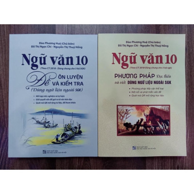Sách - Ngữ văn 10 đề ôn luyện và kiểm tra ( dùng ngữ liệu ngoài sgk )